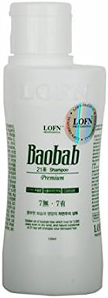 [LOFN] Baobab Premium Hair Treatment Shampoo for Dry Hair 120ml 4.06 fl oz - Professional Baobab Oil Ceramide Keratin