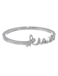 Shy by Sydney Evan Kiss Ring with Diamond Bezel