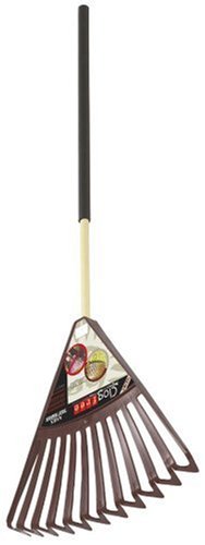 Childrens Toyshop  Outdoor Living : Ames True Temper True Temper Clog-Free 24-Inch Poly Rake with 48-Inch Handle #1904600