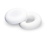SISSEL Sitzkissen Sit Ring Oval, inkl. Bezug, weiß