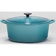 Le Creuset 25002311702461 Br�ter Tradition, oval 31 cm karibikblau