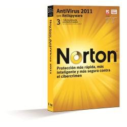 Norton Antivirus 2011 1 usuario 3 PCs actualización