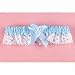 Blue Heart and Rhinestone Toss Garter