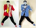 Elvis Presley Swinging Legs Pendulum Wall Clock