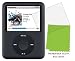 Premium Reusable LCD Screen Protector with Lint Cleaning Cloth for iPod Nano 3rd Gen. (Clear)