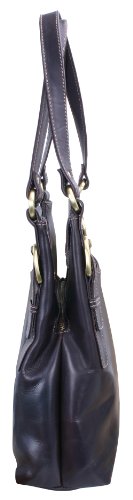 Sac à main pour femme AVANCO cuir véritable, marron