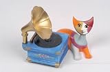 ロジーナ　キャット　ラッパと猫　128317イメージ