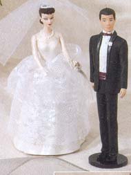 Hallmark Keepsake Ornament Barbie and Ken Wedding Day Set of 2 Ornaments