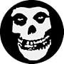 MISFITS - Skull - Button / Pin