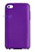 Premium Purple Soft Gel Silicone Skin Case Cover for Apple iPod Touch 4G, 4th Generation, 4th Gen