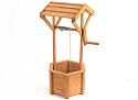 Outdoor Garden Decorative Wooden Wishing Well Planter