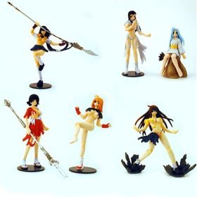 Ikki Tousen SR Series Gashapon Mini Figures (Set of 6)