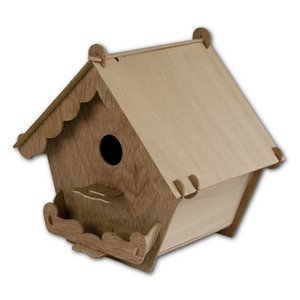 Gingerbread Birdhouse Kit - FREE SHIPPING