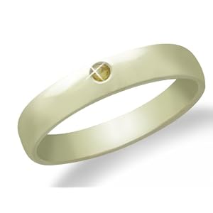 Buy 10kYellow Gold Citrine Solitaire Ring by Amazon.com Collection