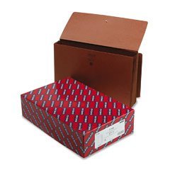 Smead End Tab Wallet, 15.75 x 9.5 Inches, 5.75-Inch Expansion, Redrope, 10 per Box (71148)