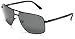 Anarchy Men's Signal Aviator Sunglasses,Black,one size