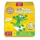 Earth’s Best Potty Training Pants Size 2T-3T (4x29ct)