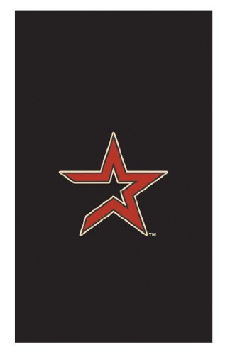 Roller Shades MLB Houston Astros Cap Logo - Black Background 0561_0003
