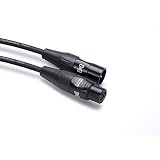 5Ft Hosa Pro Microphone Cable Xlr Male To Female With White Earbud Headphones