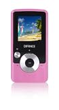 Difrnce MP1570 MP3-/Video-Player 4 GB (3,8 cm (1,5 Zoll) CSTN Display, USB 2.0) pink