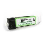 120mAh 1S 3.7V Li-Po Battery