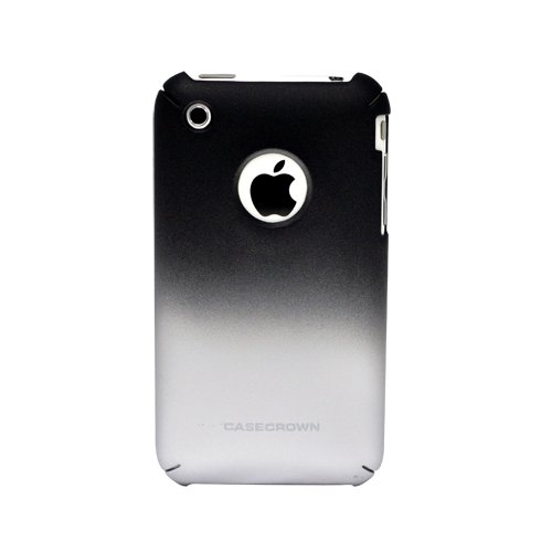 CaseCrown iPhone 3G 3GS Polycarbonate Fade Slim Fit Case (Silver) CaseCrown iPhone 3G 3GS Polycarbonate Fade Slim Fit Case (Silver)