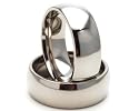 New 8mm USA Made, Custom Titanium Ring, Free Sizing Band 4-17