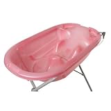 2 Position Baby Bather Bath Tub Set in Pink
