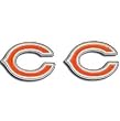 Chicago Bears Stud Earrings - NFL Football Fan Shop Sports Team Merchandise
