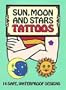 Dover Temporary Tattoos Sun Moon & Stars