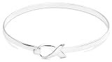 Sterling Silver Ribbon Bracelet