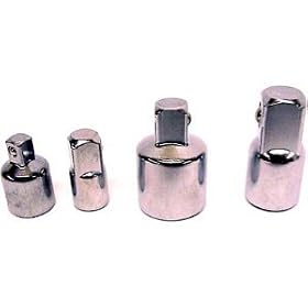 4 PIECE SOCKET SET CONVERTER 1/2"F-3/8"M 3/8"F-1/2"M 3/8"F-1/2"M 1/2"F-3/8"M