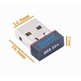 Neotechs® 802.11N 150Mbps WiFi WIRELESS 11 N USB ADAPTER LAN Mini DONGLE for PC LAPTOP