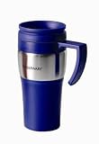 Farberware 14 oz Mug With Stainless Steel Trim Blue