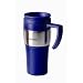 Farberware 14 oz Mug With Stainless Steel Trim Blue