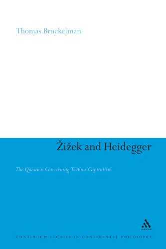 zizek and heidegger the question concerning techno capitalism bloomsbury studies in continental philos
