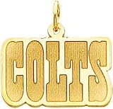14K Gold NFL Indianapolis Colts Charm