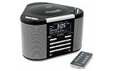 Electronics : PURE VL-60914 Chronos CD, DAB/FM/CD/MP3 Stereo Clock Radio (black)