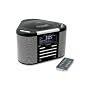 PURE VL-60914 Chronos CD, DAB/FM/CD/MP3 Stereo Clock Radio (black)