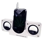 Cube Travel Speakers - White