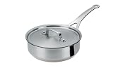 Kitchen & Housewares : Tefal Jamie Oliver Saute Pan and Lid, 24 cm