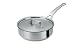 Kitchen & Housewares : Tefal Jamie Oliver Stainless Steel Saute Pan and Lid, 24 cm