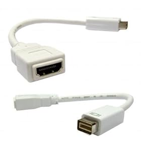 Mini-DVI Male to HDMI Female Adapter Cable. Computer Adaptors, Computer Adaptors