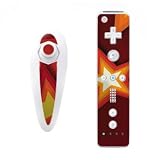 Starry Design Nintendo Wii Nunchuk + Remote Controller Protector Skin Decal Sticker