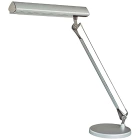 George Kovacs Brushed Nickel Halogen Desk Lamp by Kovacs