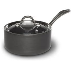 Calphalon 1.5-qt. Commercial Hard-Anodized Sauce Pan. by 