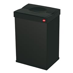 Hailo 6404-961 Gro�raum-Abfallbox mit Schwingdeckel Big-Box 40, schwarz
