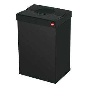 Hailo Big-Box 40 Waste Bin, Black 40L