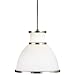 Metal Banded Pendant Light