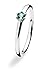 SPINNING Jewelry Damenring 925 Sterling Silber *PRINCESS*Blue Topas